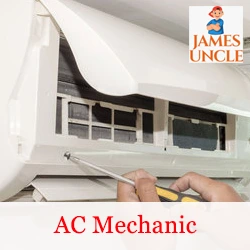AC mechanic Mr. Abhijit Samanta in Andul Mourigram
